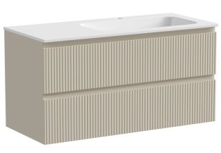 Подвесная тумба под раковину Sancos Snob T SNT100RCE правая 100см Beige Soft